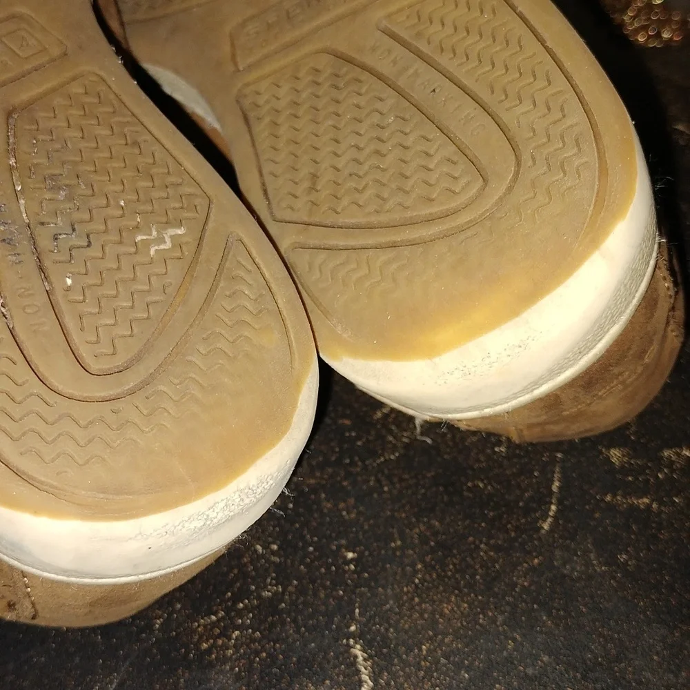 Kids Brown Sperry Boat Shoes
